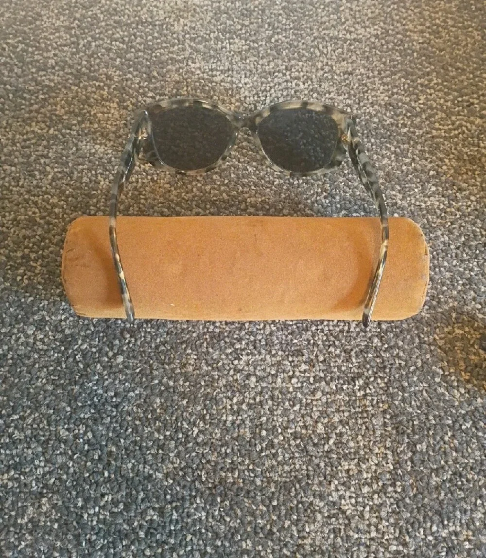 Michael Kors Gray Tortoiseshell Logo Sunglasses Frames ONLY